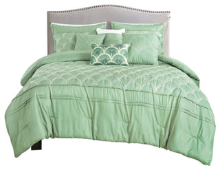 Harlow 7-Piece Comforter Set, Queen