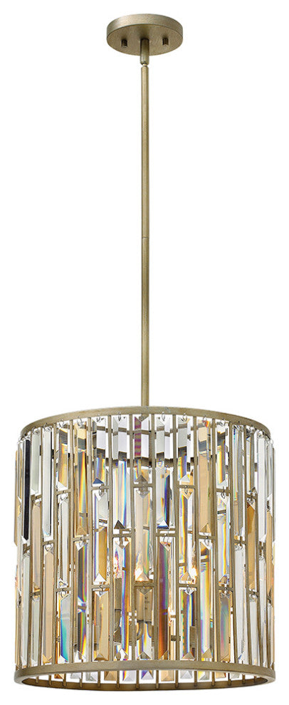 Fredrick Ramond Gemma Large Convertible Drum, Silver Leaf*