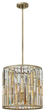 Fredrick Ramond Gemma Large Convertible Drum, Silver Leaf*