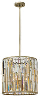 Fredrick Ramond Gemma Large Convertible Drum, Silver Leaf*