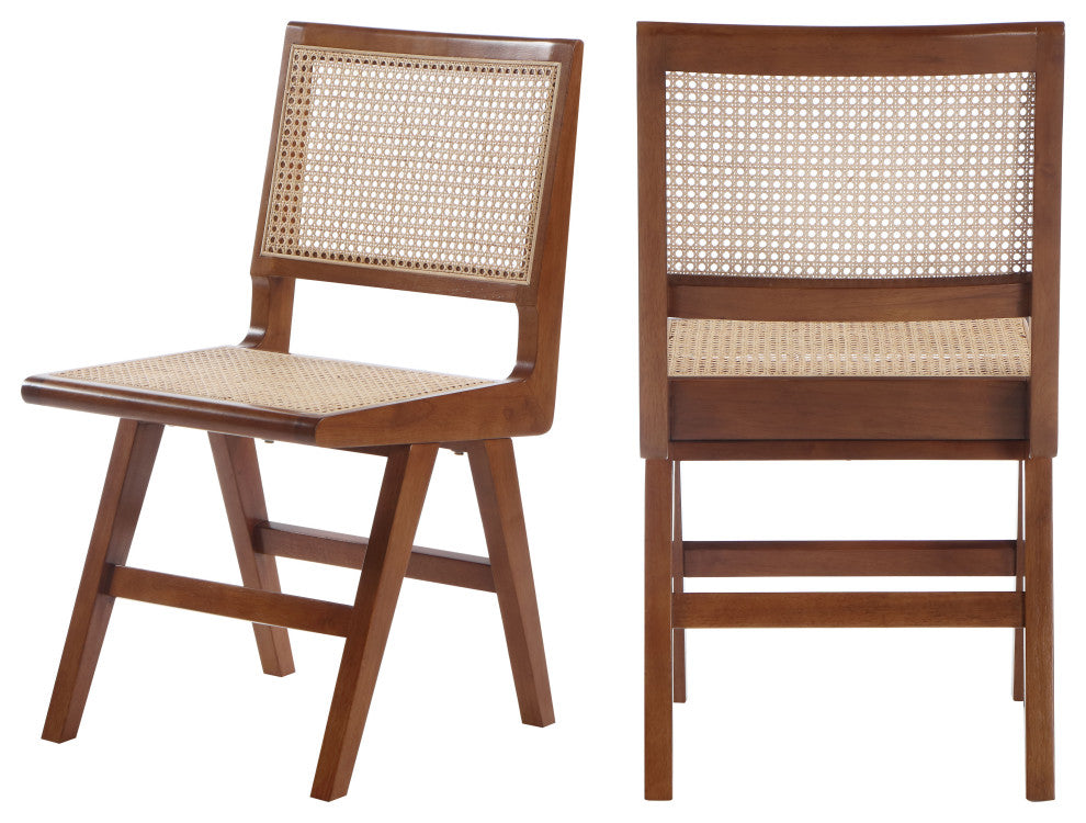 Preston Dining Chair, Set of 2, Walnut, Side Chair