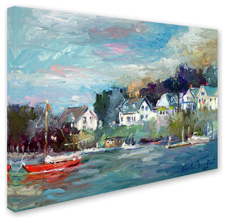 'Dock' Canvas Art by Richard Wallich