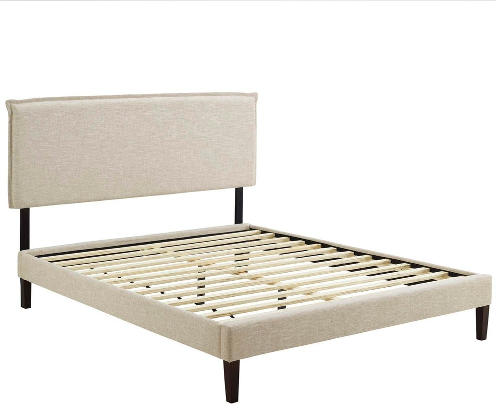 Amaris Full Platform Bed with Squared Tapered Legs