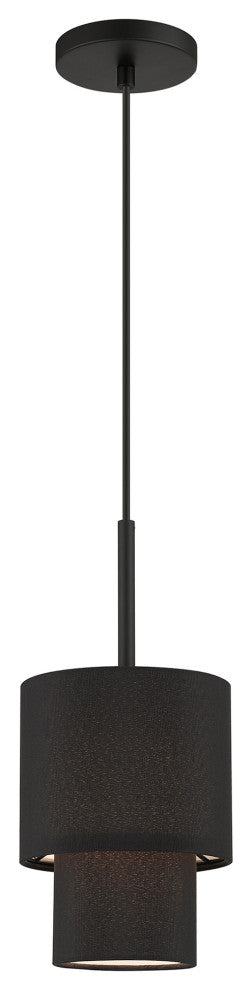 Bainbridge 1-Light Black Mini Pendant