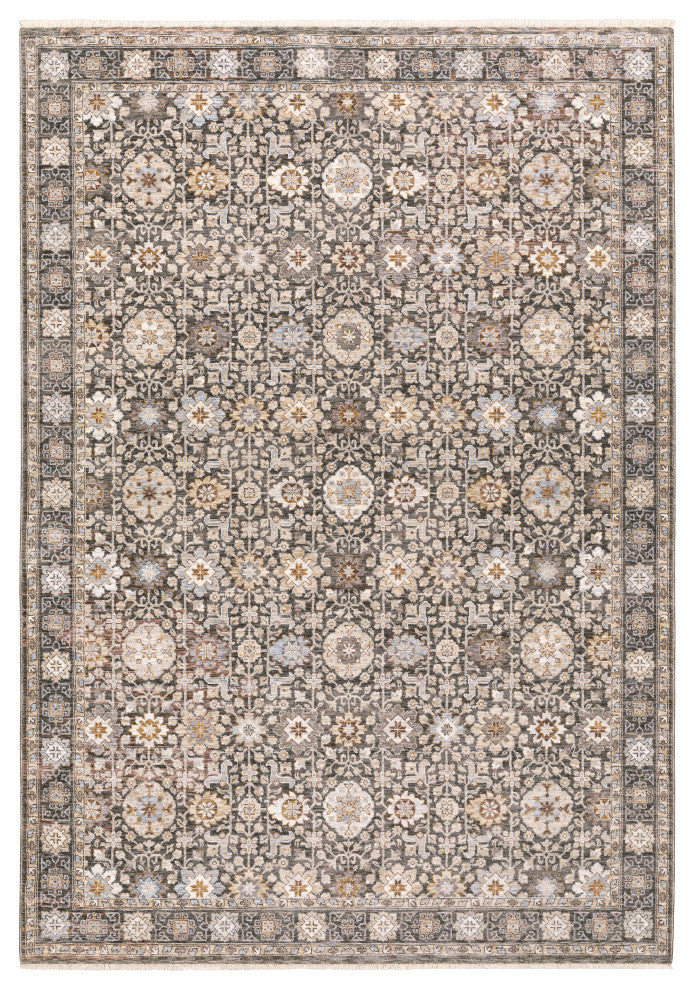 Oriental Weavers Maharaja Indoor Rug Grey/ Ivory 9'10" X 12'10"