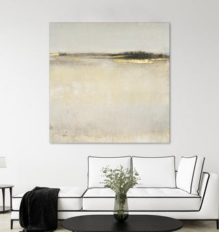 "Embellished Subtle Scape I" Fine Art Giant Canvas print 54"x54"