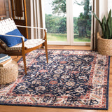 Safavieh Charleston CHL413L Rug, Navy/Ivory, 4' X 6'