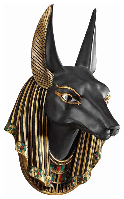 Anubis the Jackal God Plaque
