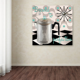 Color Bakery 'Fifties Kitchen V' Canvas Art, 14"x14"