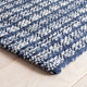 Dash & Albert Coco Blue Handwoven Indoor/Outdoor Rug, Blue, 3' x 5'