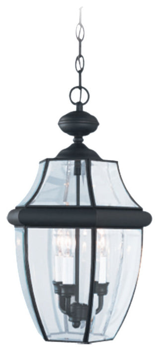 Generation Lighting 6039 Lancaster 3 Light 12"W Outdoor Taper - Black