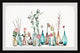 "Bottles and Jars" Framed Painting Print