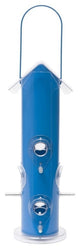 Perky-Pet 391 Metal Tube Wild Bird Feeder, Blue
