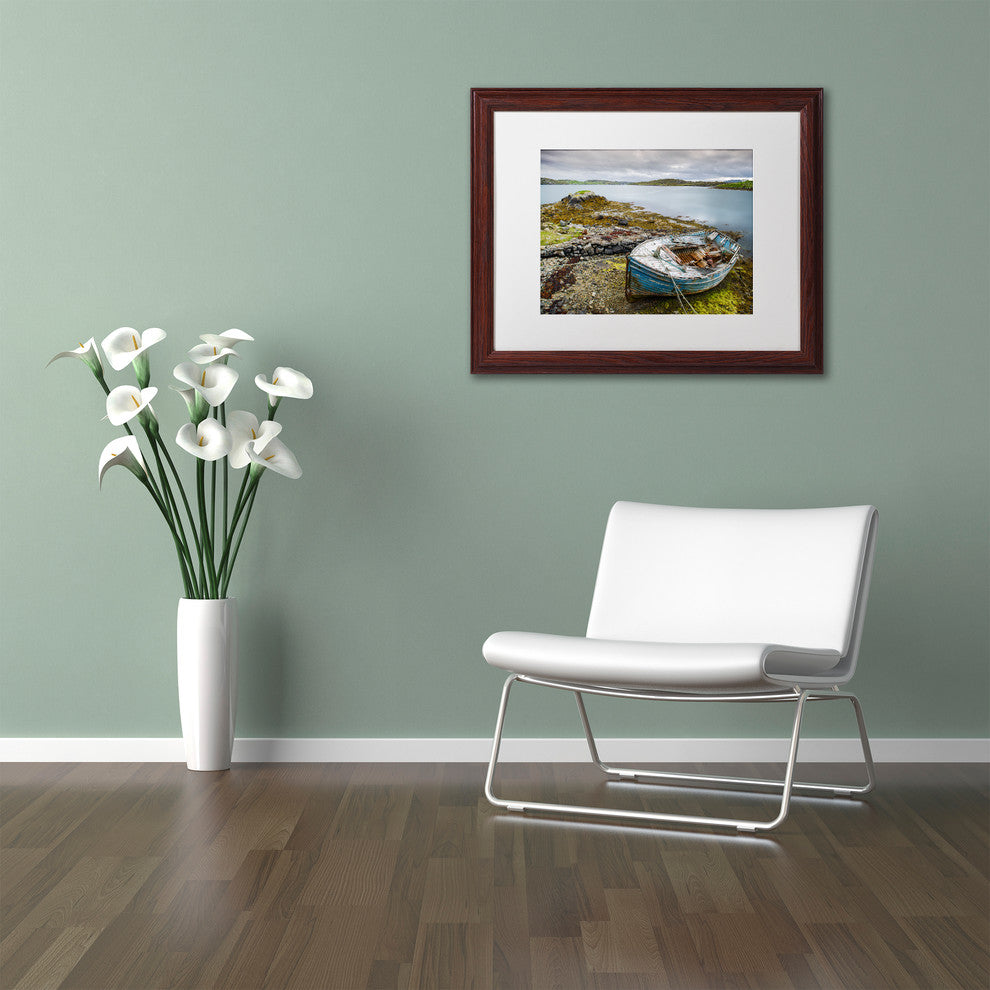 Michael Blanchette Photography 'Out of Service' Matted Framed Art, 20x16