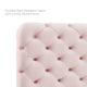 Tufted Headboard, King Size, Velvet, Pink, Modern Contemporary, Bedroom Master
