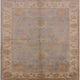 Ahgly Company Indoor Square Mid-Century Modern Area Rugs, 5' Square