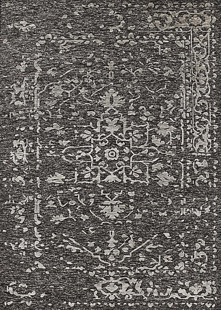 Ahgly Company Indoor Rectangle Mid-Century Modern Area Rugs, 3' x 5'
