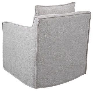 Uttermost Welland Gray Swivel Chair