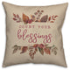 Count Your Blessings 5 20"x20" Spun Poly Pillow