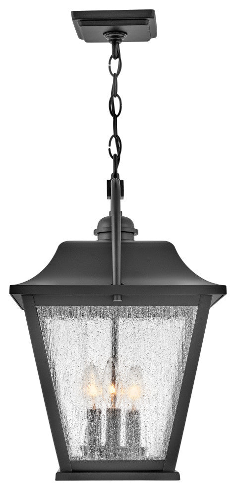 Hinkley Kingston Medium Hanging Lantern, Black