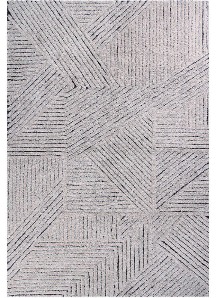 Lorena Canals Black Chia Woolable Rug