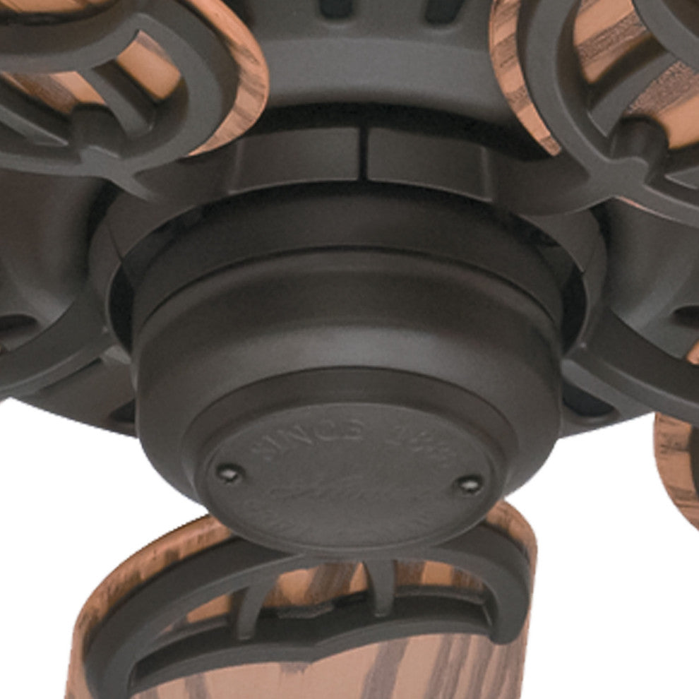 Hunter Fan Company 52" Bridgeport New Bronze Ceiling Fan