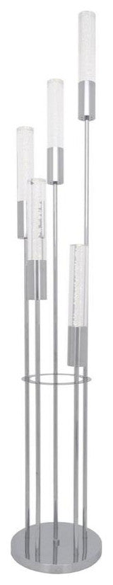 Sparkling Acrylic 5 LED Light Floor Lamp