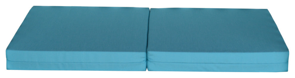 Mission Deep Seating Cushion Set, Aqua, 50 Inch, Seat
