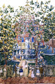 Maurice Prendergast The West Church Wrapped Canvas