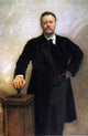 John Singer Sargent President Theodore Roosevelt Gallery Wrapped Canvas Print