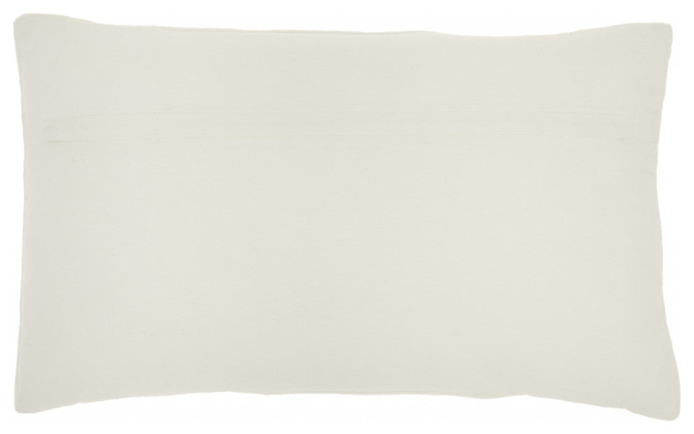 Brilliant Ivory lumbar Pillow