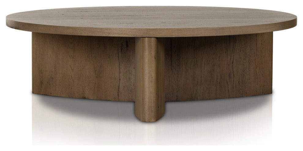 Toli Coffee Table-Wood-Rustic Grey