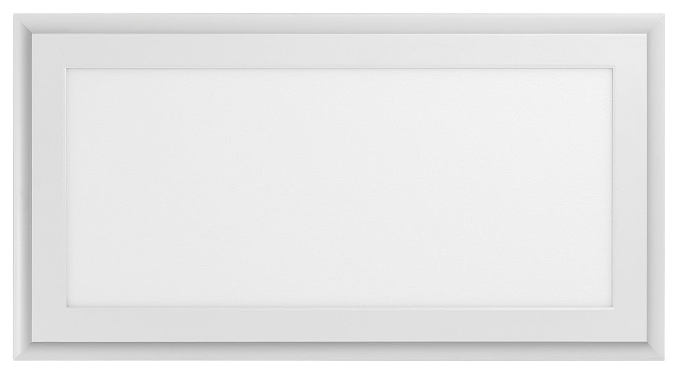 Blink Plus Profile - 22W- 12'' x 24'' Surface Mount LED - 3000K - White Finish