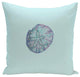 Polyester Decorative Pillow, Sanddollar, 18"x18"