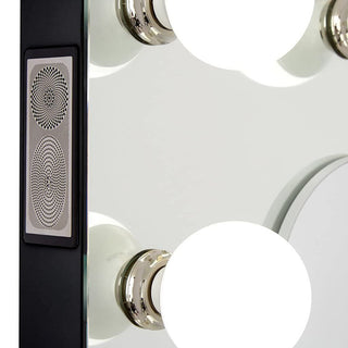 Hollywood Premiere Plus Vanity Mirror, Black, Bluetooth