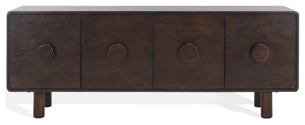 Safavieh Couture Jennamira Wood Sideboard, Dark Brown