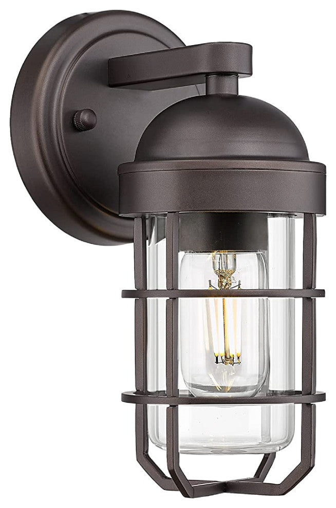Metal light fixtures wall mount Oil-Rubbed Bronze led wall pack Farmhouse lamp