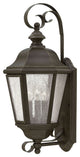 Outdoor Edgewater 3-Light, Oil Rubbed Bronze