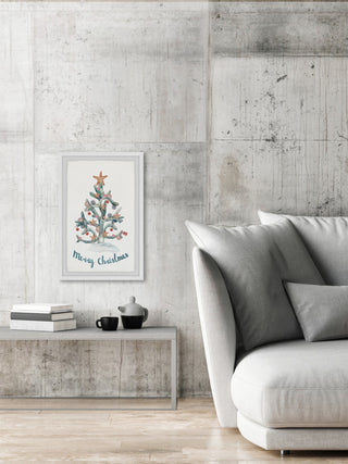 "Under the Sea Tree" Framed Painting Print, 8x12