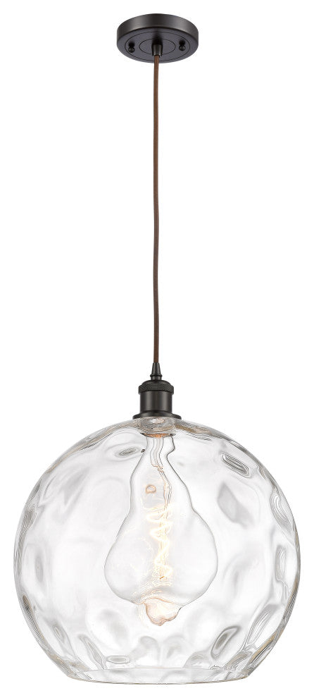 Innovations 516-1P-OB-G1215-14-LED 1-Light Pendant, Oil Rubbed Bronze