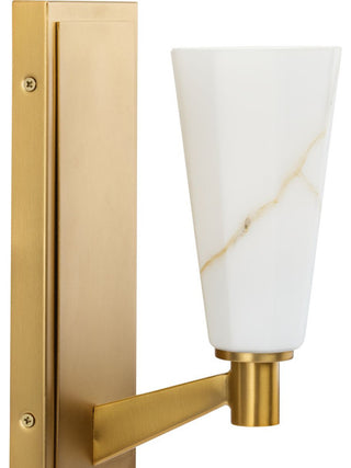 Tosca Collection One-Light Luxe Wall Bracket, Brushed Bronze