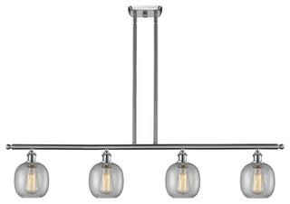INNOVATIONS LIGHTING 516-4I-SN-G104 Belfast 3 Light Island Light