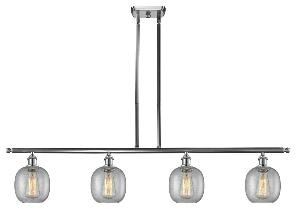 INNOVATIONS LIGHTING 516-4I-SN-G104 Belfast 3 Light Island Light