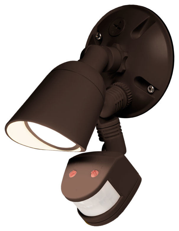 WAC Lighting Endurance Single Spot Light LED 5000K Cool White, Bronze