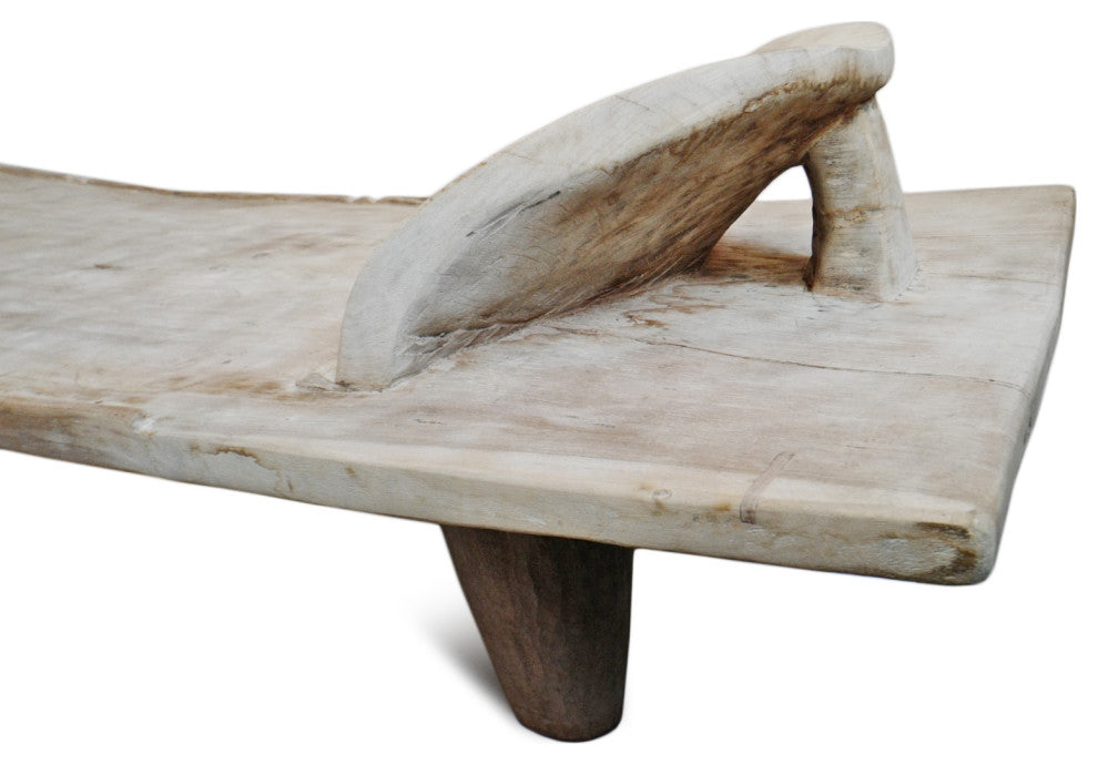 Consigned Old Senufo Wood Bed Table