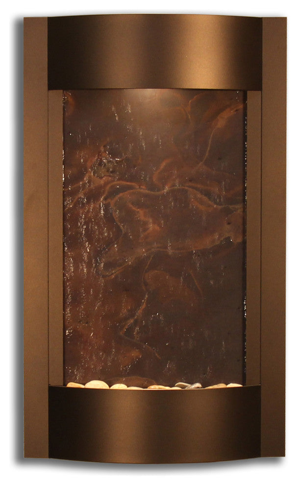 Serene Waters by Adagio Water Features, Multi-Color Featherstone, Antique Bronze