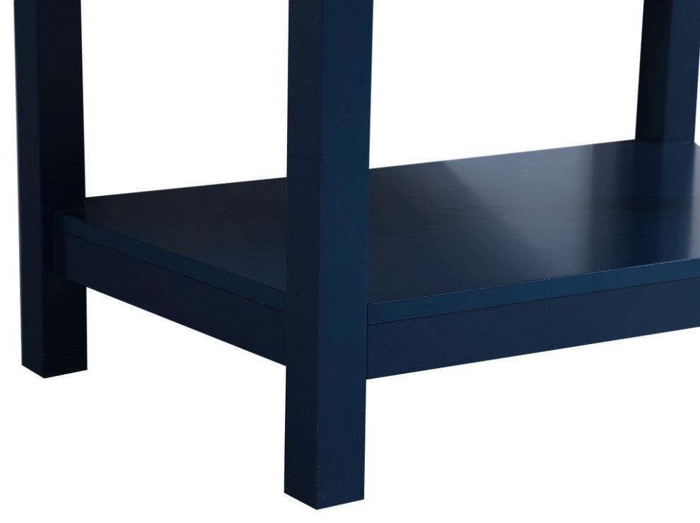 Home Living 30" Single Bathroom Vanity, Blue