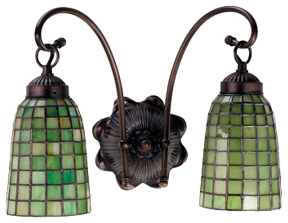 Meyda lighting  18637 14.5"W Terra Verde 2 LT Wall Sconce