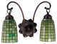 Meyda lighting  18637 14.5"W Terra Verde 2 LT Wall Sconce