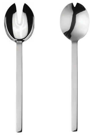 Stile By Pininarina Salad Serving Set 2-Piece Set Mirror